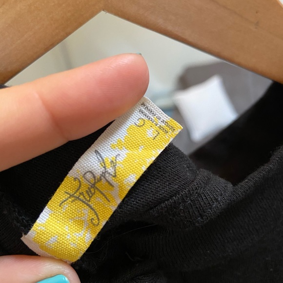 Open back black babydoll top - Picture 4 of 4